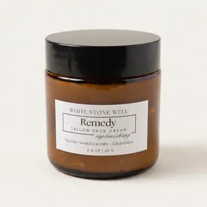 Remedy Whipped Tallow Face Cream Honey Beef Skin