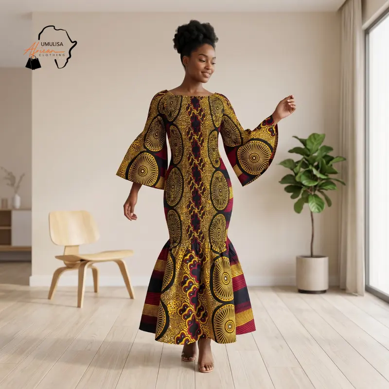 yung miami burgundy dress Elegant Olive Green and Burgundy Mono Sleeve Lace Top and Skirt main image 0