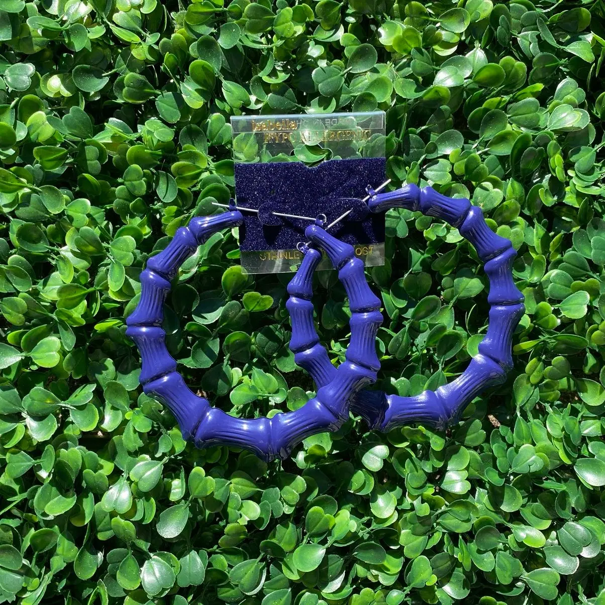 Colorful Bamboo Earrings - Perfect for Any Occasion