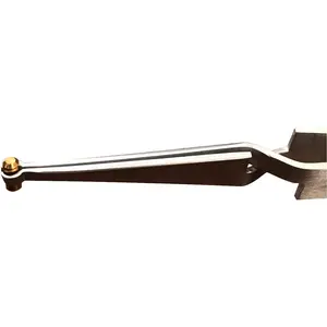Lock Pinning Cross Locking Tweezers - Stainless Steel for Locksmith Rekeying Kit Tools and Pinning Mat