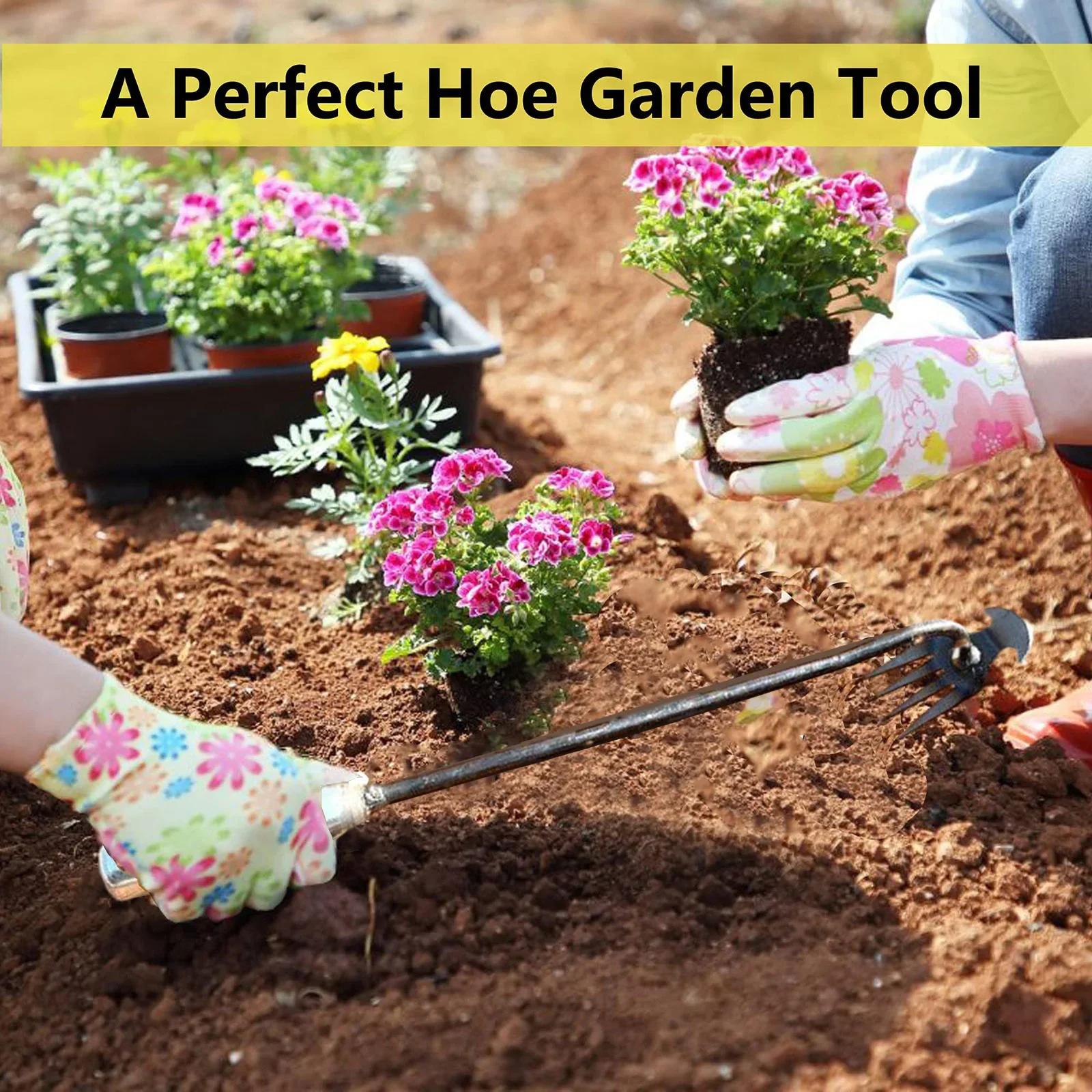 Multi-Functional Weeding Tool | Root Pulling Hoe & Soil Loosening Shovel | Durable Garden Weed Puller for Vegetable Planting | Upgraded Gardening Hand Tool Multi-Functional Weeding Tool | Root Pulling Hoe & Soil Loosening Shovel | Durable Garden Weed Puller for Vegetable Planting | Upgraded Gardening Hand Tool