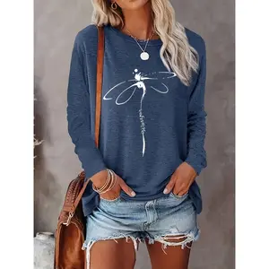 Plus Size New Fashion Hot Selling Women's Casual Long Sleeve Sweatshirt