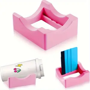 1 piece Anti-Slip Silicone Cup Cradle with Slot for Tumblers, Coffee Cups, Glass, Water Bottles, and Cans, Drinkware - Securely Holds Your Drinks and Prevents Spills