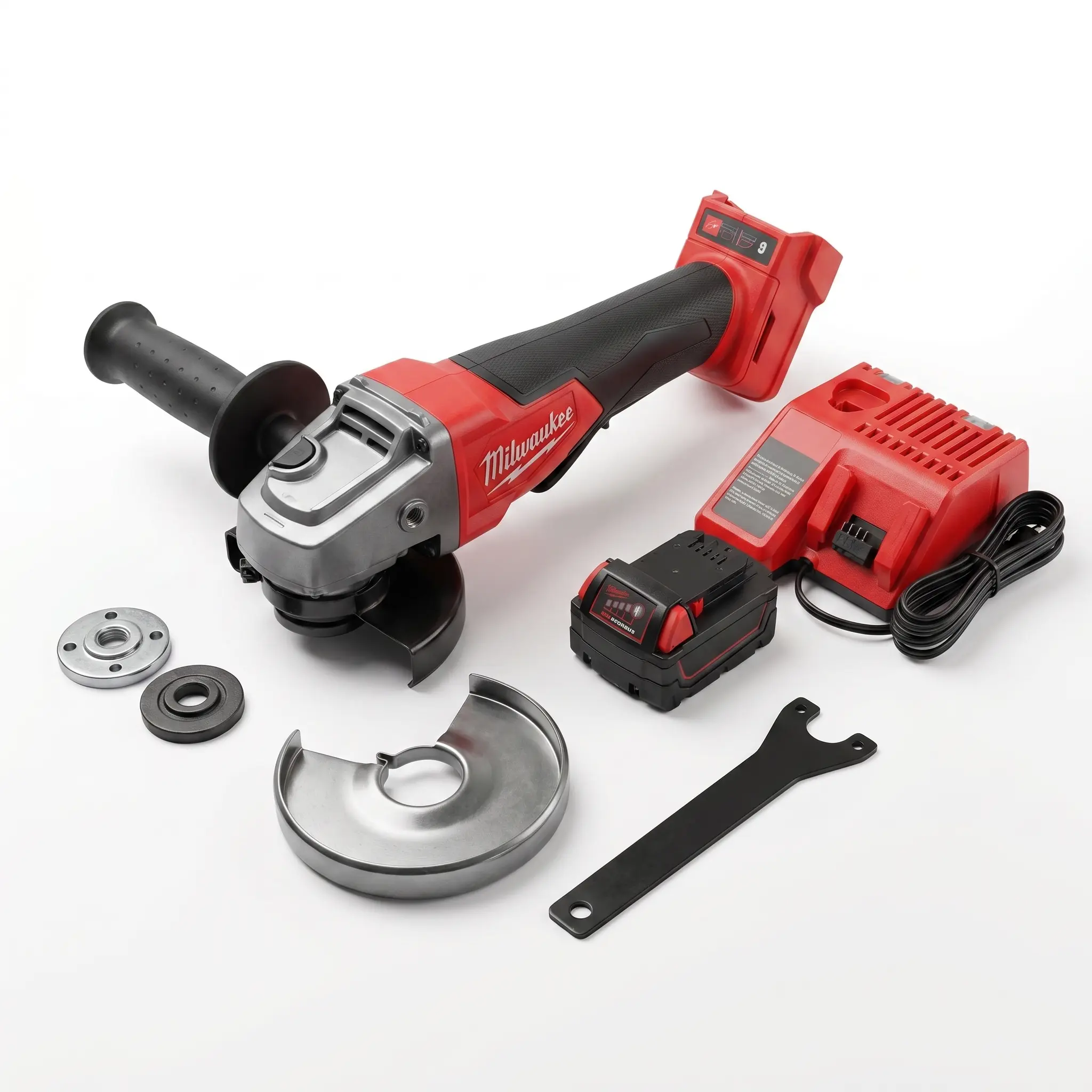 Milwaukee 125mm Brushless Cordless Angle Grinder - High Power Variable Speed Tool for Polishing & Cutting | Professional Power Tool for Mechanics & DIY outdoorfun Heavy Duty