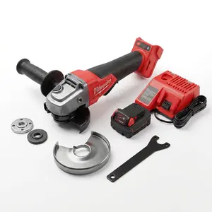 Milwaukee 125mm Brushless Cordless Angle Grinder - High Power Variable Speed Tool for Polishing & Cutting | Professional Power Tool for Mechanics & DIY outdoorfun Heavy Duty