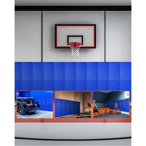 【Summervibes】VEVOR Gym Wall Padding, 71 x 24 x 2 inch Tear-Resistant Wall Mat, Removable 2" Thick Foam High Density Basketball Court Wall-Mounted Padding, Durable Waterproof Protective Pad for Gym Garage Basement