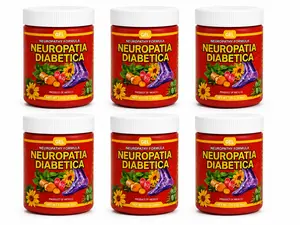 6 Pack Diabetic Neuropathy Natural Relief Gel, 125g Therapeutic Healthcare Formula for Massage Treatment (Bath & Body Care) Silk-Smooth Women's