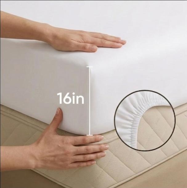 Microfiber Sheet Set 4-Piece - Cooling &Breathable, Hotel Luxury Silky Soft Touch, 16"Deep Pocket, Wrinkle & Fade Resistant, Skin-Friendly, Spring. Microfiber Sheet Set 4-Piece - Cooling &Breathable, Hotel Luxury Silky Soft Touch, 16"Deep Pocket, Wrinkle & Fade Resistant, Skin-Friendly, Spring.