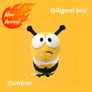 Diligent Bee Plush Toy - 5.7-inch Zumbee with Cute Expression, Soft Plush & Exquisite Workmanship, Perfect for Gifting plushie nova