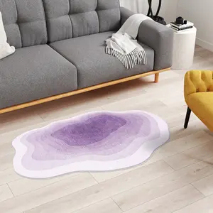 Faux Cashmere Super Soft Plush Carpet - Cozy Non-Slip Indoor Rug with Stylish Artistic Design for Modern Living Rooms, Bedrooms, and Game Rooms gift