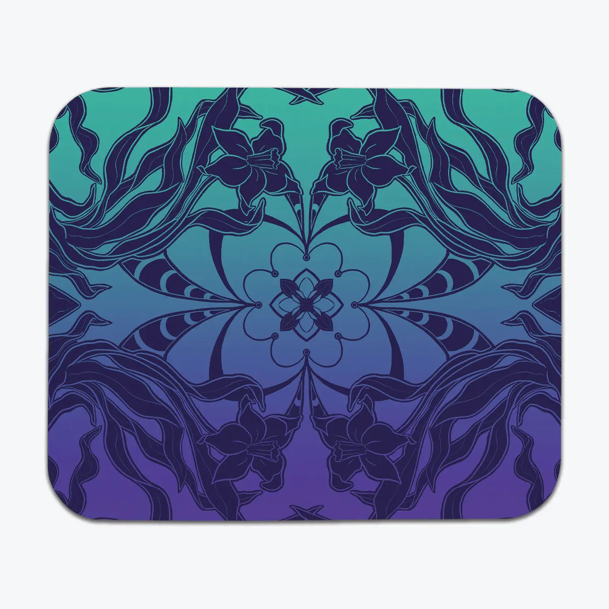 Psychedelic Daffodils Computer Mouse Pad, Anti-Slip Office Desk Mousepad for Computers & Laptops