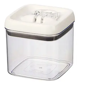 Better Homes & Gardens Canister - 4.5 Cup Flip-Tite Square Food Storage Container, Designed to Help with Pantry Organization and Food Storage
