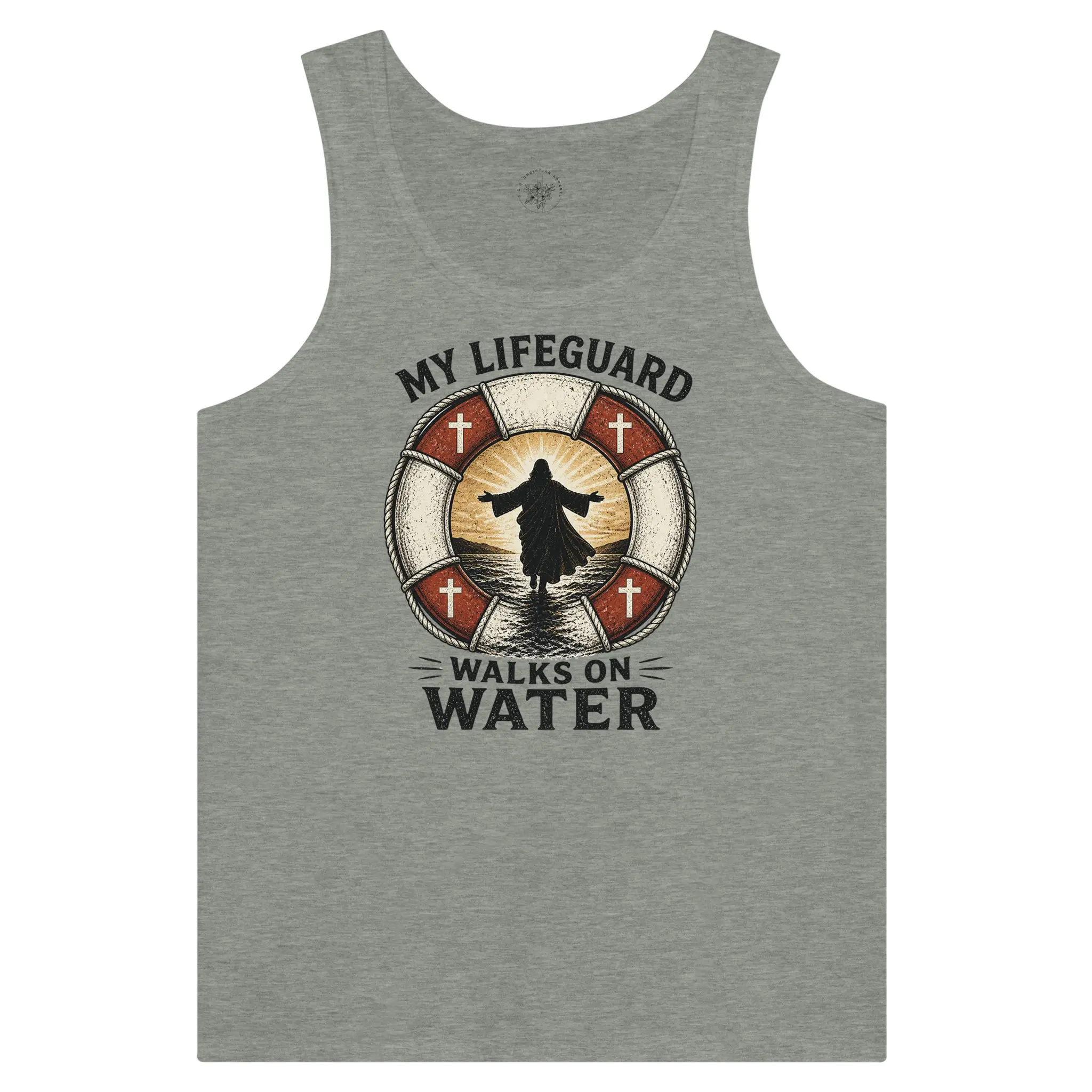 Walk On Water - Unisex Cotton Jersey Tank Top
