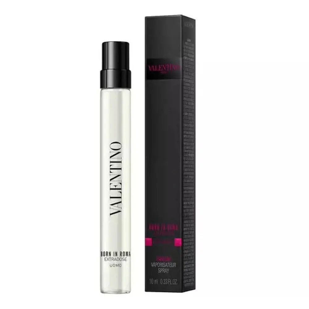 Valentino Uomo Born In Roma Extradose 10ml EDP for Men - Premium Fragrance Spray Spicy Perfume Woody Scent