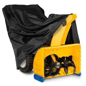 Snow Blower Cover - 420D Snowblower Covers Waterproof Heavy Duty, Outdoor Snow Thrower Cover Universal Fit for EGO, Honda, Ryobi, Cub Cadet, Ariens, Troy Bilt, Snow Joe, Toro and PowerSmart