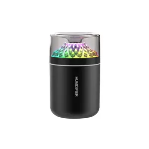 Colorful Humidifier for Car and Home, Large Mist Output, Ambient Light, Silent Small Humidifier