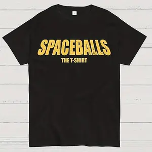 Spaceballs Movie Retro Vintage T-Shirt Classic Sci-Fi Comedy Film Fan Tee Perfect Casual Wear Gift For Movie Buffs Grandma's Favorite Made In USA For Women For Men [CoreVarsity.us 180G/230G 100% cotton short-sleeve/hoodie, soft and comfortable]