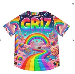 GRIZ Jersey (Candyland Theme) EDM Jersey Rave Jersey