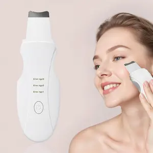 Facial pore cleansing device, removes blackheads and keratin, cleanses skin pores, stainless steel head suitable for all skin types