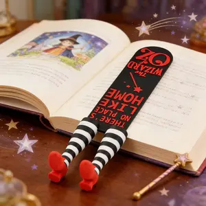Witch Leg High Heel Shoe Bookmark, Cute Quirky Creative Bookmark, Durable Pla Material, Gift for Book Lovers, DIY Book Accessory
