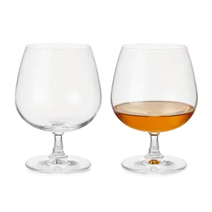 Rosendahl GC Brandy Glass Clear 2 Pcs H 3.9in Dia 3.9in 13.5 oz
