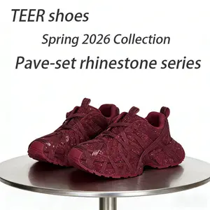 TEER Spring 2026 CollectionWomen's fashion footwearThe same style as in Paris Pave-set rhinestone series