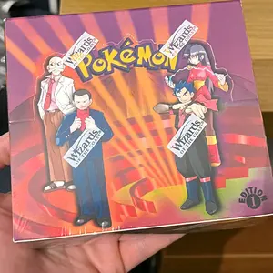 2000 POKÉMON GYM CHALLENGE 1st ED BOOSTER BOX / FACTORY SEALED / WOTC / GENGAR