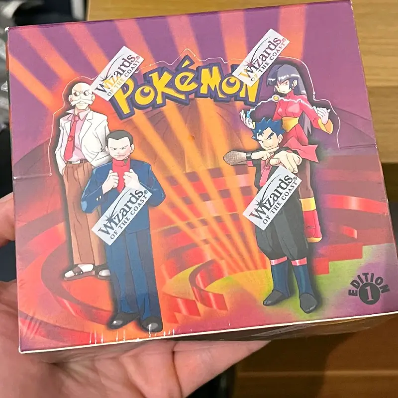2000 Pokemon Neo Genesis 1st Edition Booster Box Factory Sealed WOTC Vintage Lugia Collectible Trading Card Game - TikTok Shop 2000 Pokemon Neo Genesis 1st Edition Booster Box Factory Sealed WOTC Vintage Lugia Collectible Trading Card Game - TikTok Shop