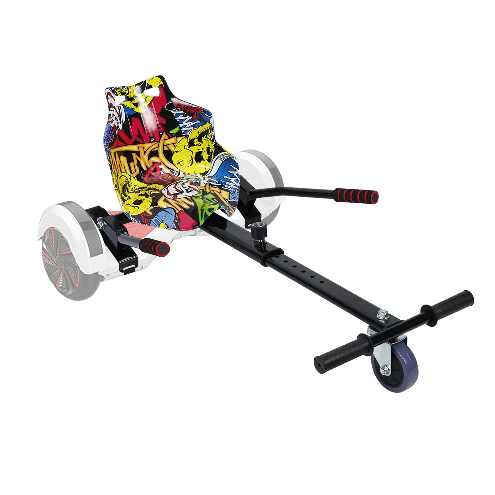 Hoverboards Seat Attachment, Hoverboards Go Kart Attachment for Kids & Adults, Accessory for Self Balancing Scooter, Fit for 6.5”-10” Hoverboards