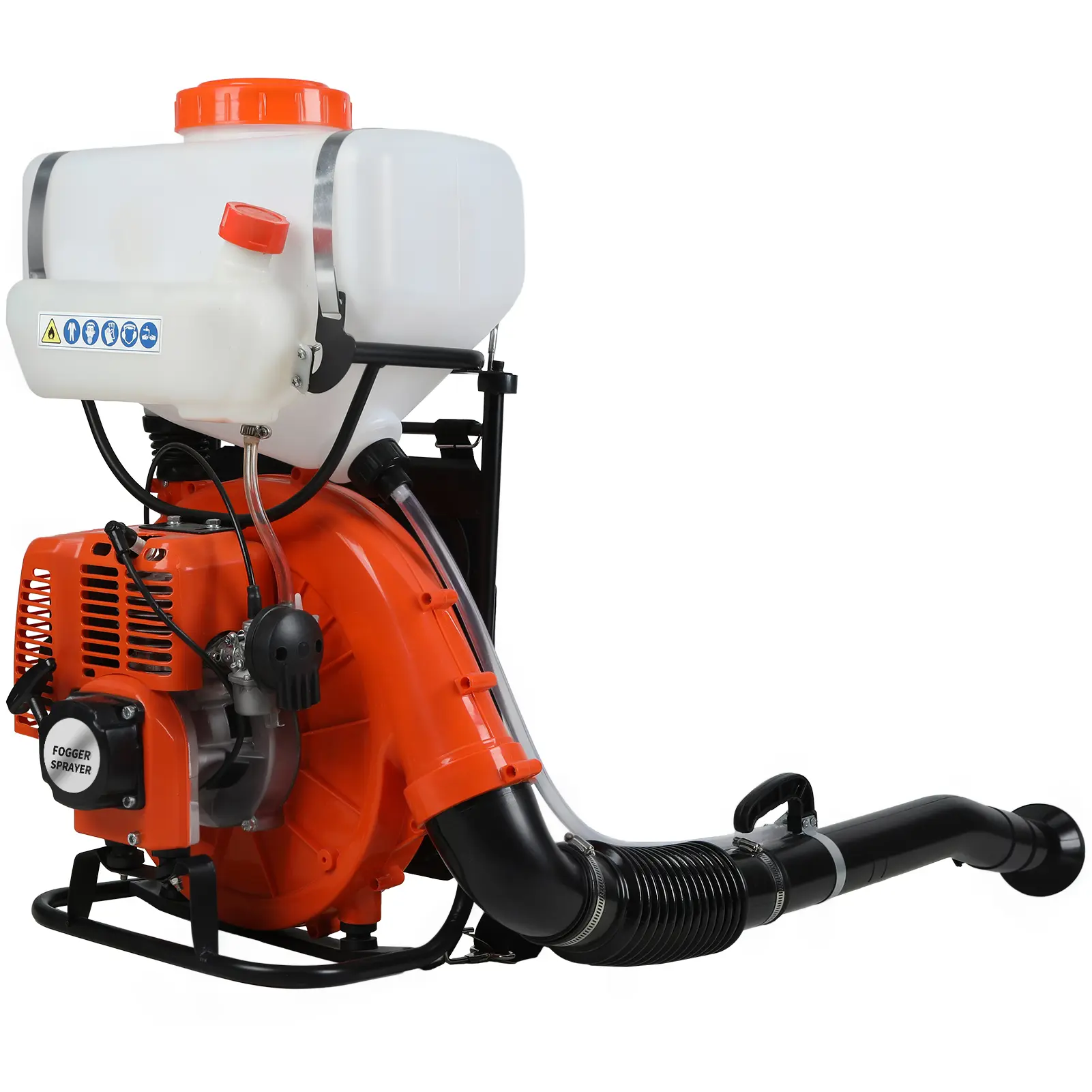 Explorinox 43cc Mosquito Fogger, Gasoline Powered Backpack Cold Fogger, 20L Tank, 39 Feet Spray Range, 7500rpm Insect Control Sprayer for Garden Outdoor Use