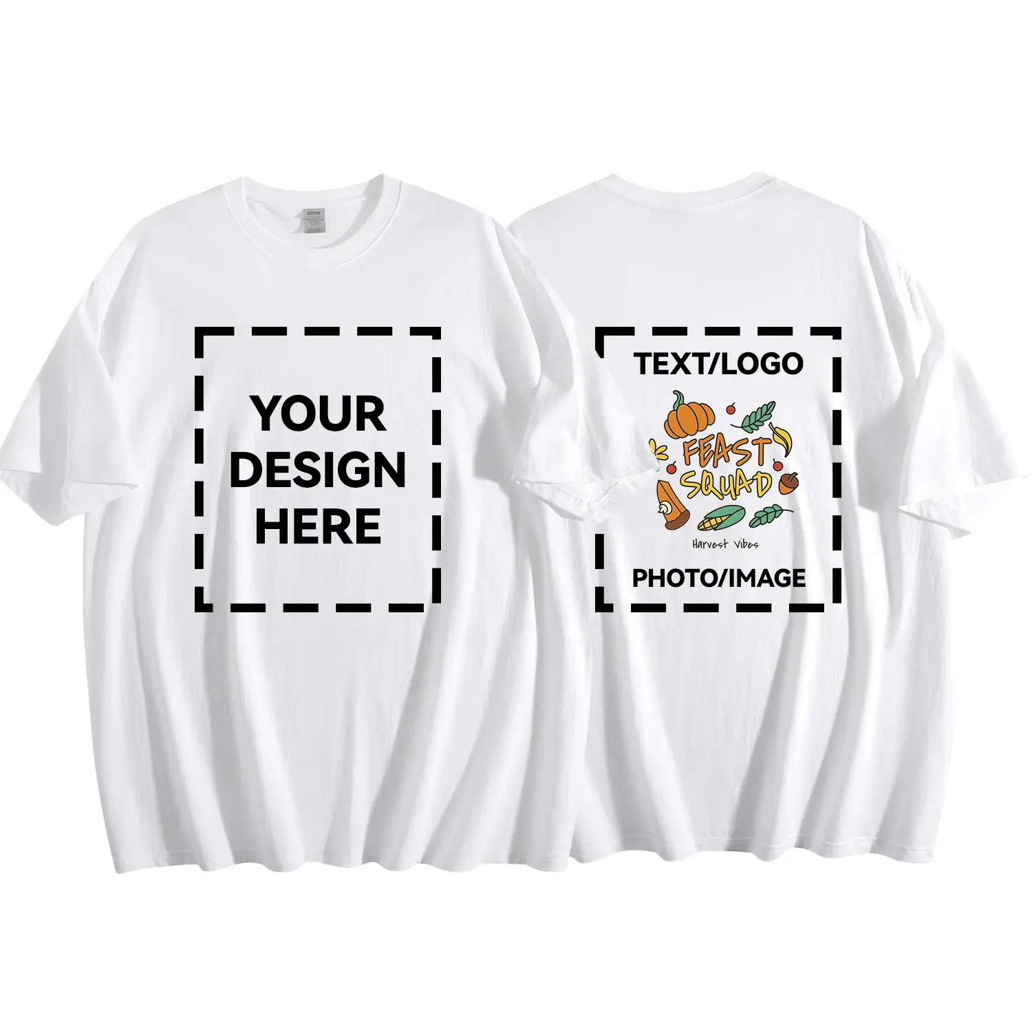 Personalized Christmas Men’s T-Shirt | Custom Photo/Text Tee | Funny Holiday Gift Shirt for Him | Xmas Graphic Top