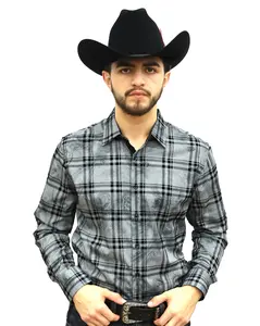 VS100L - FPMSFL - D-87-4 - Lt. Grey - Vaquero Signature Fashion Printed Shirt