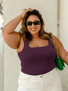 1/2/3Pcs Women's Square Neck Shapewear Tank Tops, Tummy Control Seamless Compression Camisole Tops, Slimming Body Shapewear, Solid Backless Shaper Tiktok Shop