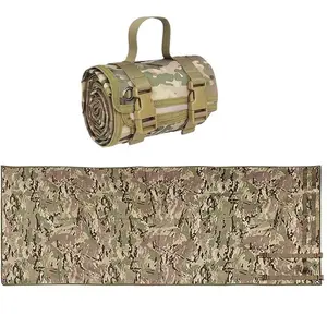 Outdoor Camping Tactical Training Shooting Pad, Sandproof Oxford Cloth Anti-slip Pad, Waterproof & Moisture-proof Folding Pad, Picnic Blanket Portable Straps