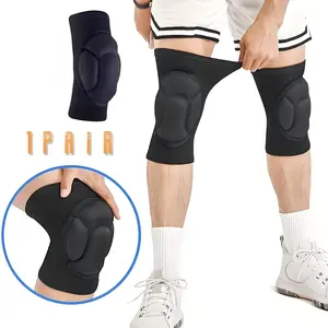 2-Pair Thick Sponge Knee Pads, Ergonomic Shell Design for Protection During Fitness, Dance, Gym Workouts, Running, and Mountaineering Steel Toe Boots Safety Trainers Heavy Duty Gloves Plumber Gloves