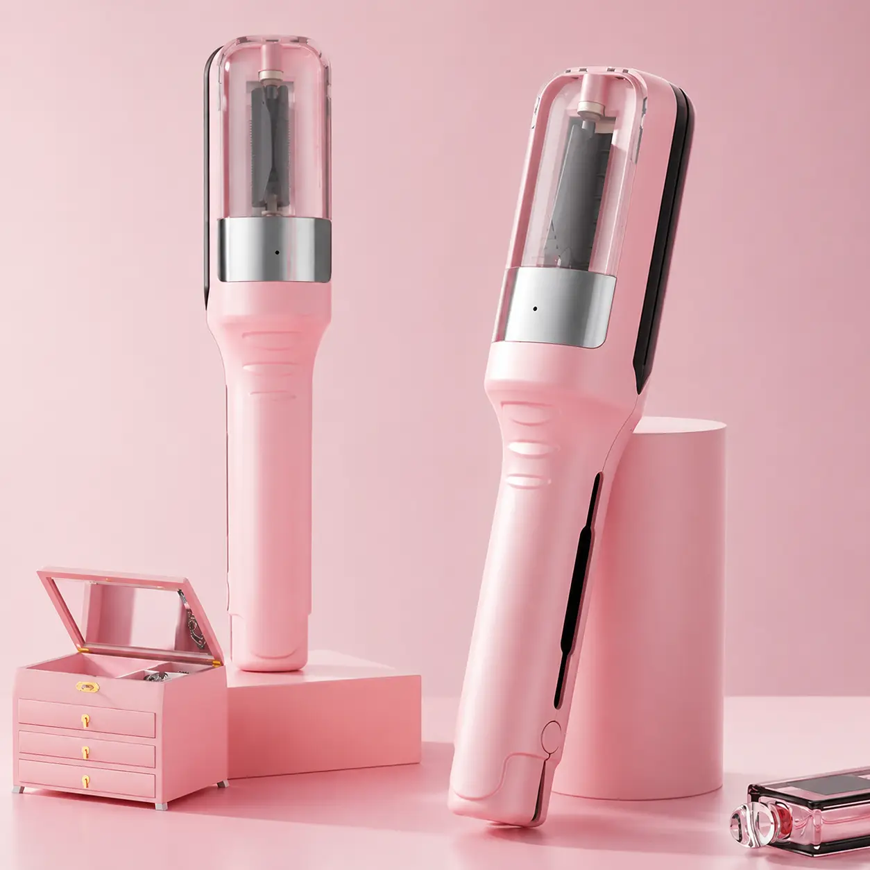 Cordless Split End Trimmer, Rechargeable Hair Split End Cutter for Home Use, Automatic Hair Repair Tool for Dry Damaged Hair, No Length Loss Hair Trimmer