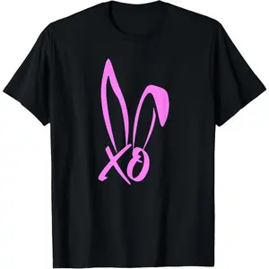 100% Cotton Bunny xo bunny girl bunnies funny T-Shirt