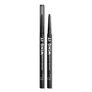 Waterproof Eyeliner Pen with Ultra Fine Brush Tip, Smudge-Proof Long Wear Eye Makeup Accessory, Easy Control for Beginners and Pros, Ideal for Daily Glam, Wedding and Stage Makeup