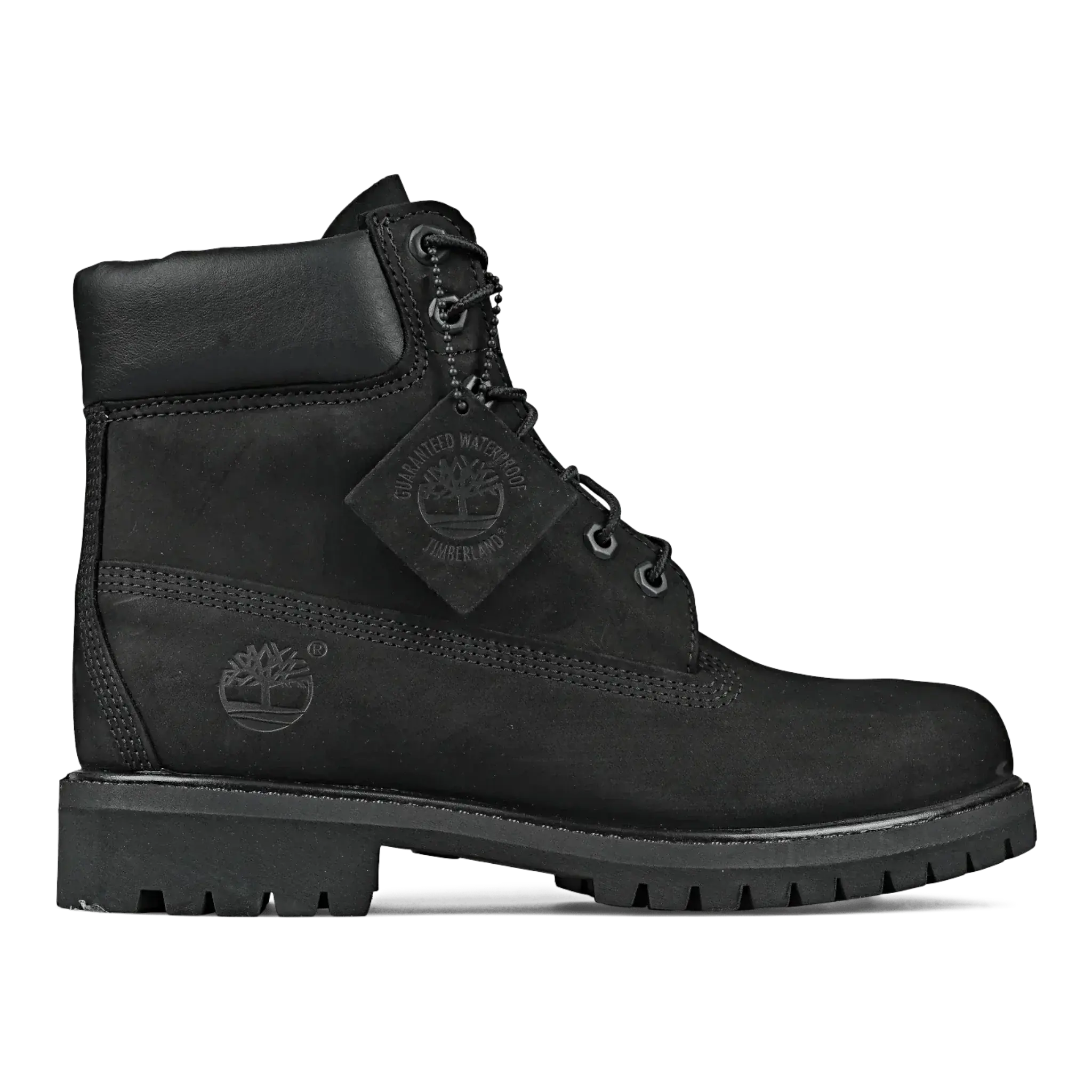Timberland Premium 6 Inch Lace UP Waterproof Boot in Black | Women's