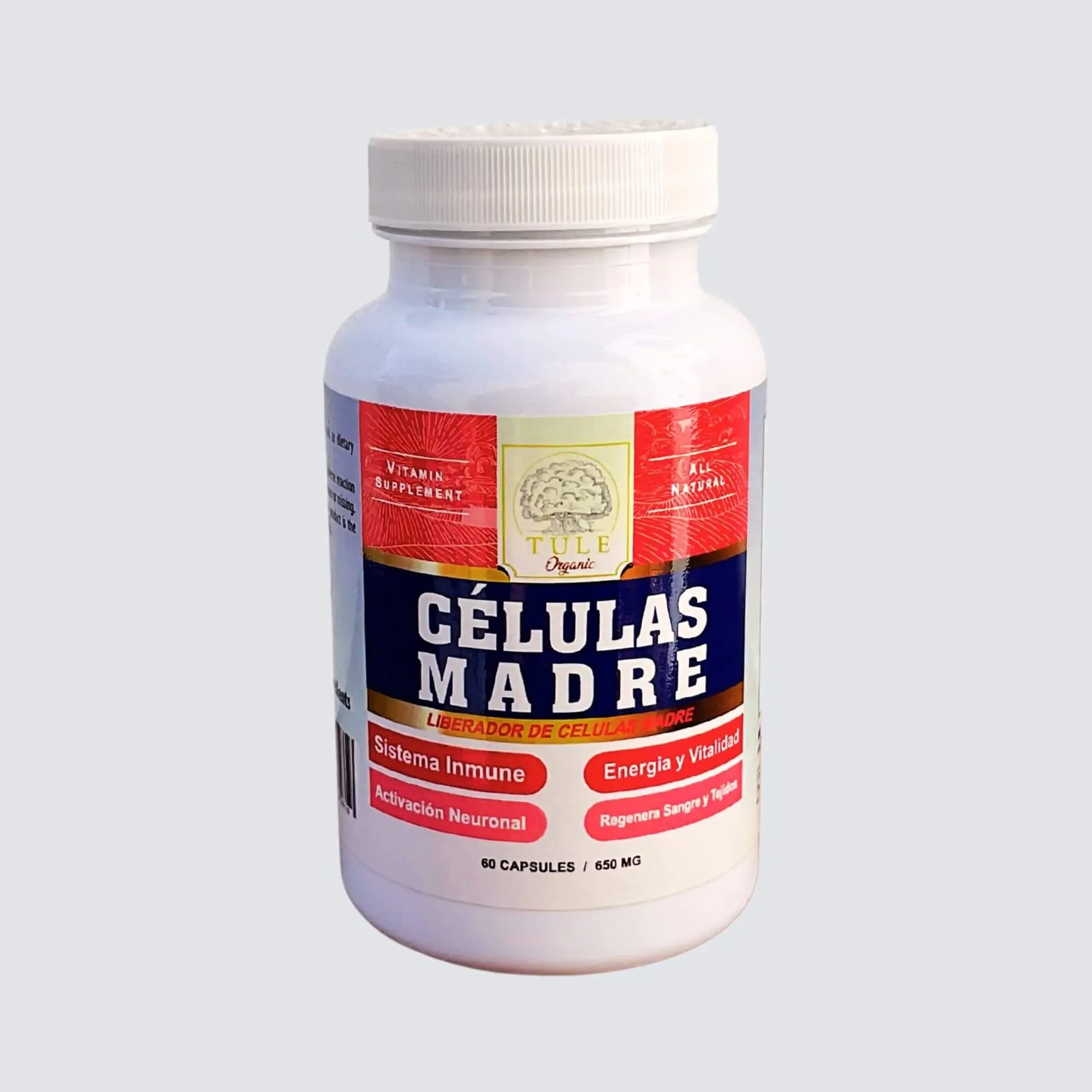 Tule Organic StemCare Células Madre 60 Capsules