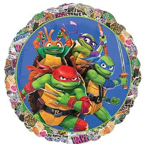 18" Teenage Mutant Ninja Turtles Helium Foil Balloon 1ct #46272