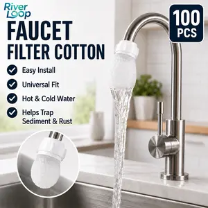 【FathersDayGift】Universal Faucet Filter BagEffective filtration for tap water and spring water, removes rust and various impurities