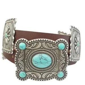 Women’s Flawers Concho Belt Regular Size
