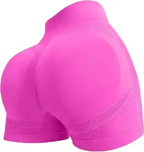 Women's fitness shorts Yoga Gym seamless stretch high-waisted pants