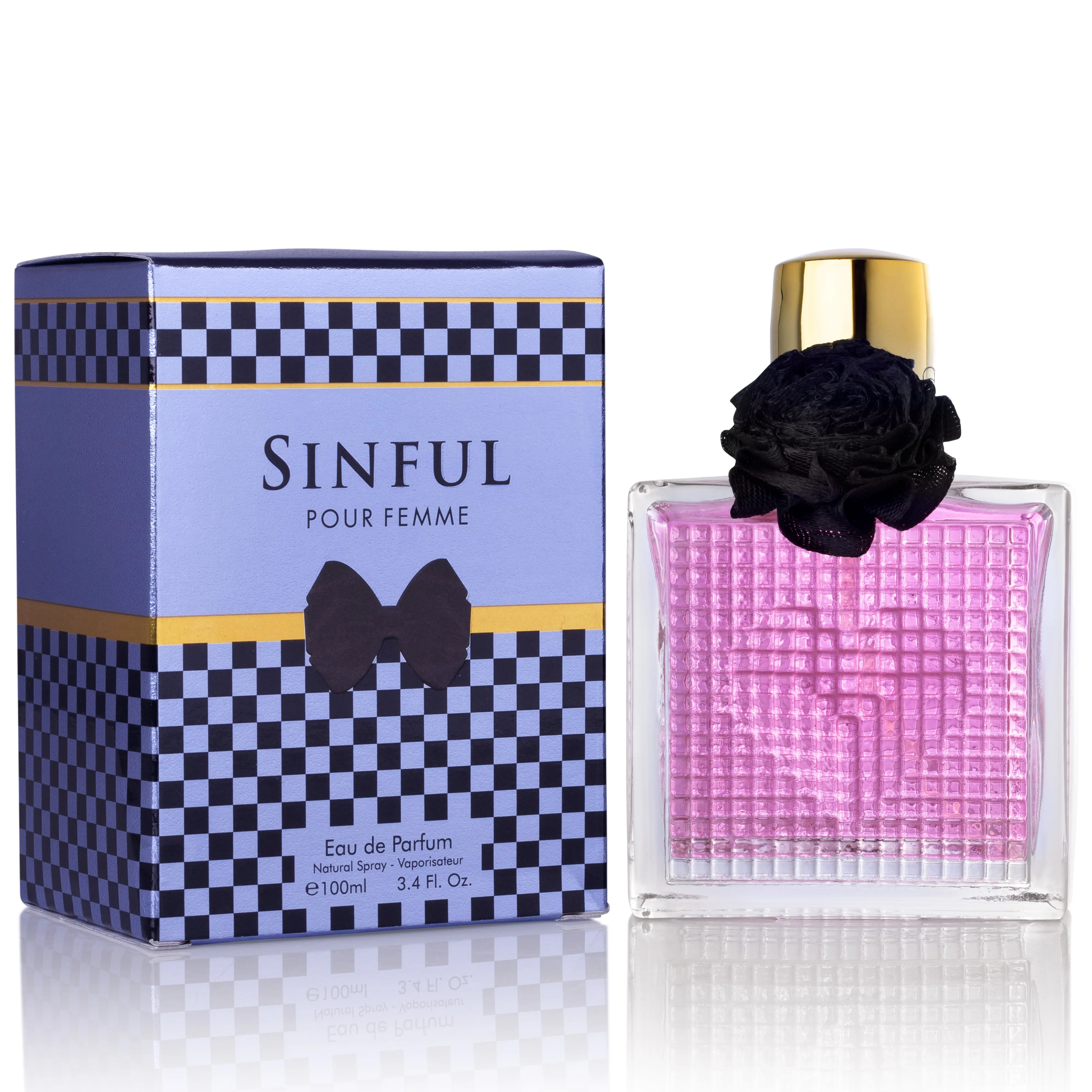 Sinful 3.4 Oz Perfume for Women - The Perfect Blend of Sweetness and Sensuality | Urban Collection, Gourmand Fragrance, Edp Sprays