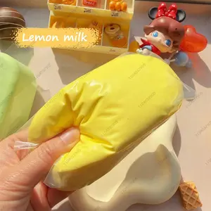 Rice Cake Moist Slow Rising Squishy Toy Multi-color Soft Rice Cake Fidget Toys for Kids and Adults AMSR Sensory Anti Stress Gift