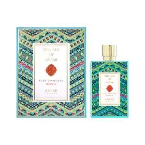 Anfar Rituals Of Anfar Chef-d'Oeuvre - Cologne for Men - Fruity Floral Amber Fragrance - Opens with Notes of Bergamot, Melon, Pineapple - 2.7 oz