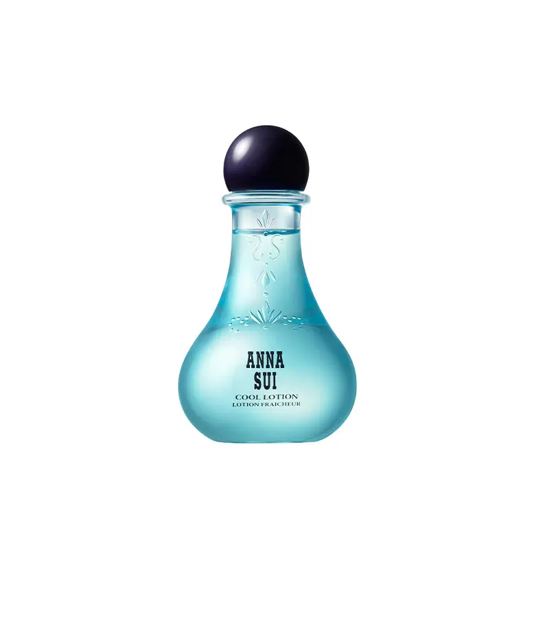 Anna Sui Cool Lotion 150ml  Instant Cooling Face Toner for All Skin Types | Peppermint & Peony Extract Help Calm, Hydrate & Control Shine