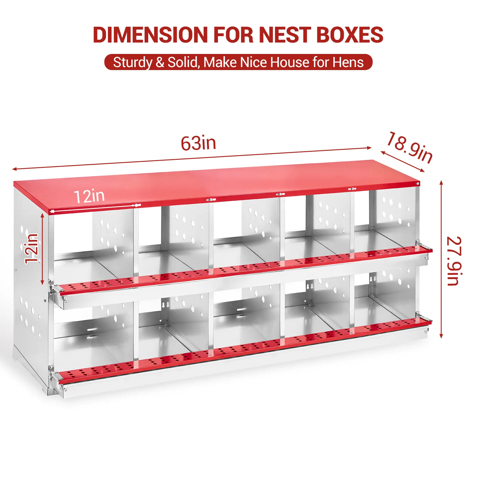 With cover-red 10 girds