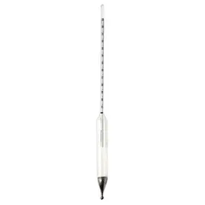 H-B Instrument 305mm Long, Steel Baume Heavy Hydrometer 0.1 Graduation, 19/31 Baume Range 618040200